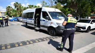 Mersin'de okul servislerine sıkı denetim