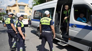 Mersin’de Okul Servislerine Sıkı Denetim