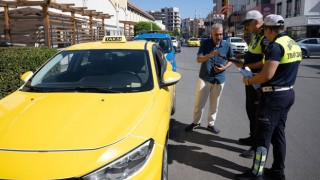 Mersin’de Ticari Taksilere Sıkı Denetim