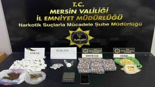 Mersin'de uyuşturucu operasyonları: 5 tutuklama