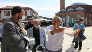 Merzifonluların toz ve çukurla imtihanı: Halka maske dağıtıldı