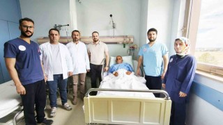 Mesanesinden 42 parça taş çıkarılan hasta sağlığına kavuştu