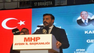 MHP Aydın İl Başkanı Cihangiroğlu: Kenetlenirsek aşamayacağımız hiçbir engel yoktur