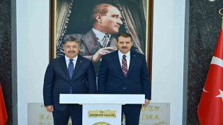 Millî Savunma Bakan Yardımcısı Ayhan, Vali Yılmazı ziyaret etti