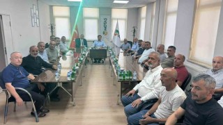 Minibüsçü esnafıyla ulaşım düzenlemeleri görüşüldü