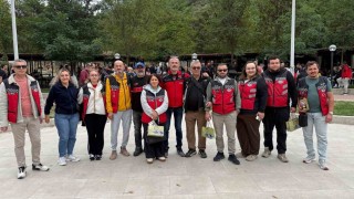 Motosiklet tutukunları Etili'de buluştu