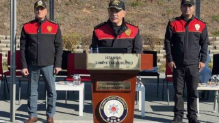 Motosikletli polis timlerinin eğitiminde son dersi İstanbul İl Emniyet Müdürü Selami Yıldız verdi
