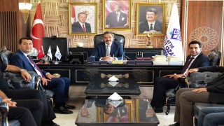 MTSO Başkan Adayı Boyrazdan Turgut Özal Üniversitesine ziyaret