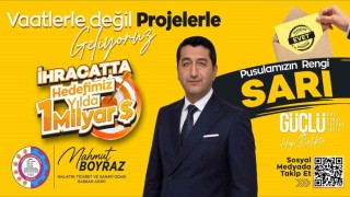 MTSO Başkan Adayı Boyrazın pusula rengi belli oldu