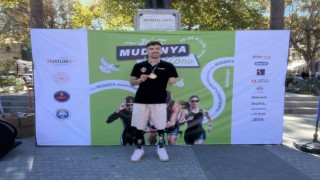 Mudanya Triatlonu'nda azmin adı Muhammed Ali Aydın