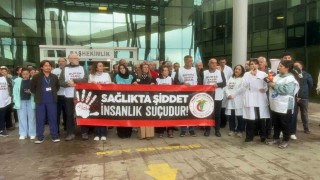 Mudanya'da sağlık çalışanına yönelik şiddete tepki
