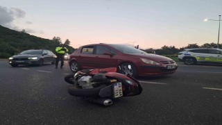 Muğla'da otomobil ile motosiklet çarpıştı: 1 yaralı