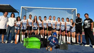 Muğlanın U14 Kız Hokey takımı Türkiye 5incisi oldu