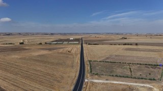 Muratlı'da 10 kilometrelik yol yenilendi