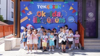 Muratlıda gündüz bakımevinde ilk ders heyecanı