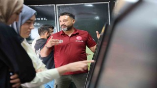 NARKO TIR ilk kez Elazığ'da: Vatandaşlardan yoğun ilgi