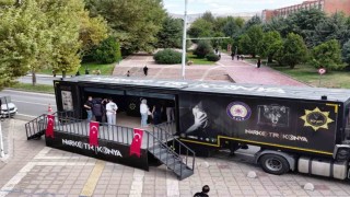 Narko Tır, İnönü Üniversitesi'nde öğrencilerle buluştu