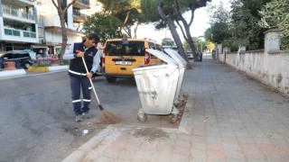 Nazilli Belediyesinden temizlik çalışması