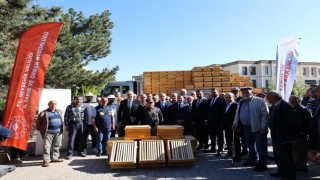 Nevşehirde 400 arı kovanı dağıtılacak