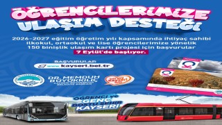 Öğrencilere ulaşım kartı başvuruları 7 Eylülde başlıyor
