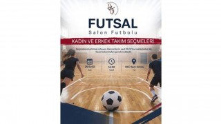 OKÜ Futsal Kadın ve Erkek Takımları İçin Seçmeler Yapılacak