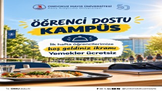 OMÜ'den öğrencilere yeni dönem jesti: İlk hafta yemekler ücretsiz