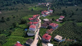 Ordu'da beton yol çalışmaları sürüyor