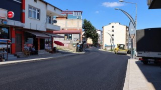 Orduda sıcak asfalt çalışmaları devam ediyor