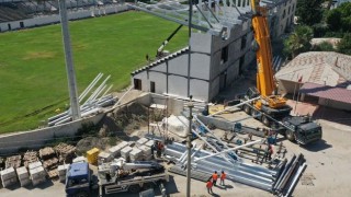 Osmaniye 7 Ocak Stadyumu’nda Çalışmaların Yüzde 78’i Tamamlandı