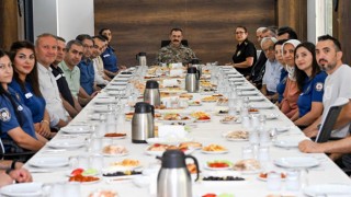 Osmaniye İl Emniyet Müdürü Sarıbuva, Gazilerle Kahvaltıda Buluştu