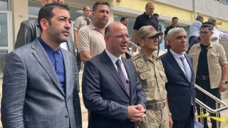 Osmaniye Valisi Serdengeçti, Olay Yerinde Açıklama Yaptı