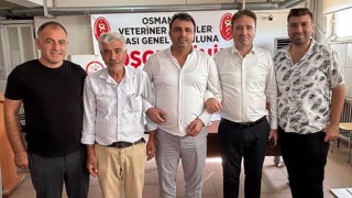 Osmaniye Veteriner Hekimler Odası’nda Tufan Güven Tazeledi