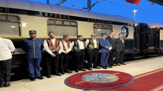 Paris'ten yola çıkan Orient Express İstanbul'a geldi