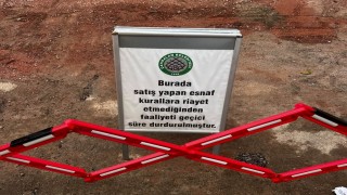 Pazar yerinde uygunsuz davranışa ceza: 1 ay satıştan men edildi