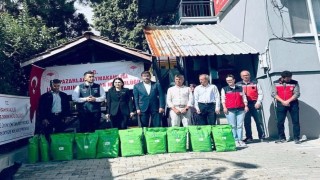 Pazarlar'da kiraz ve vişne üreticilerine yüzde 50 hibeli bordo bulamacı desteği