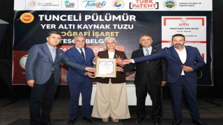 Pülümür Yer Altı Kaynak Tuzu coğrafi işaretle tescillendi