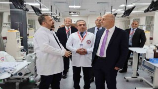 Rektör Ulusoy'dan BEUN Hastanesine Ziyaret