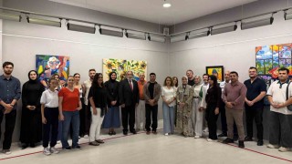 Ressam Talha Kılıç SANKO Sanat Galerisinde resim sergisi açtı