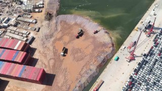 Safiport, deniz dolgusuyla 450 bin metrekareden 1,2 milyon metrekareye ulaştı