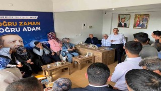 Sahada hizmet, teşkilatta istişare: Palandökende birlik ve hizmet vurgusu