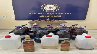 Sahte alkol operasyonunda iki kişi gözaltına alındı
