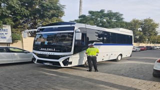 Salihlide okul servislerine sıkı denetim