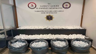 Samsun'da 130 bin 624 sentetik ecza ele geçirildi
