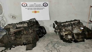Samsunda 3 gümrük kaçağı otomobil motoru ele geçirildi
