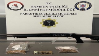 Samsunda 4 ilçede uyuşturucu operasyonu: 7 bin 287 sentetik ecza ele geçirildi