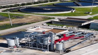 Samsun'da atık çamuru enerjiye dönüştürecek tesis kuruldu
