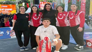 Samsunun mas güreşi başarısı