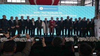 SAMÜ'de akademik yıl açılışı ve fahri doktora töreni