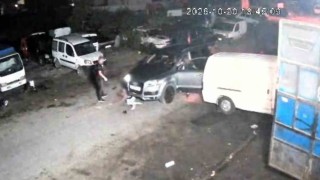 Sanayi sitesi Teksasa döndü: Önce tüfekle ateş etti, sonra araçla ezildi
