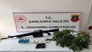 Şanlıurfada  uyuşturucu operasyonları: 5 gözaltı